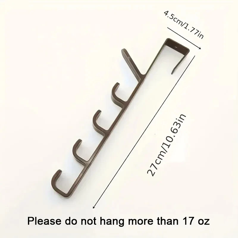 Smart Space-Saving Door Hook Rail - Image 6