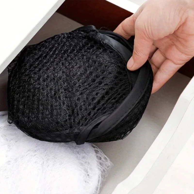 Collapsible Mesh Laundry Hamper - Image 4