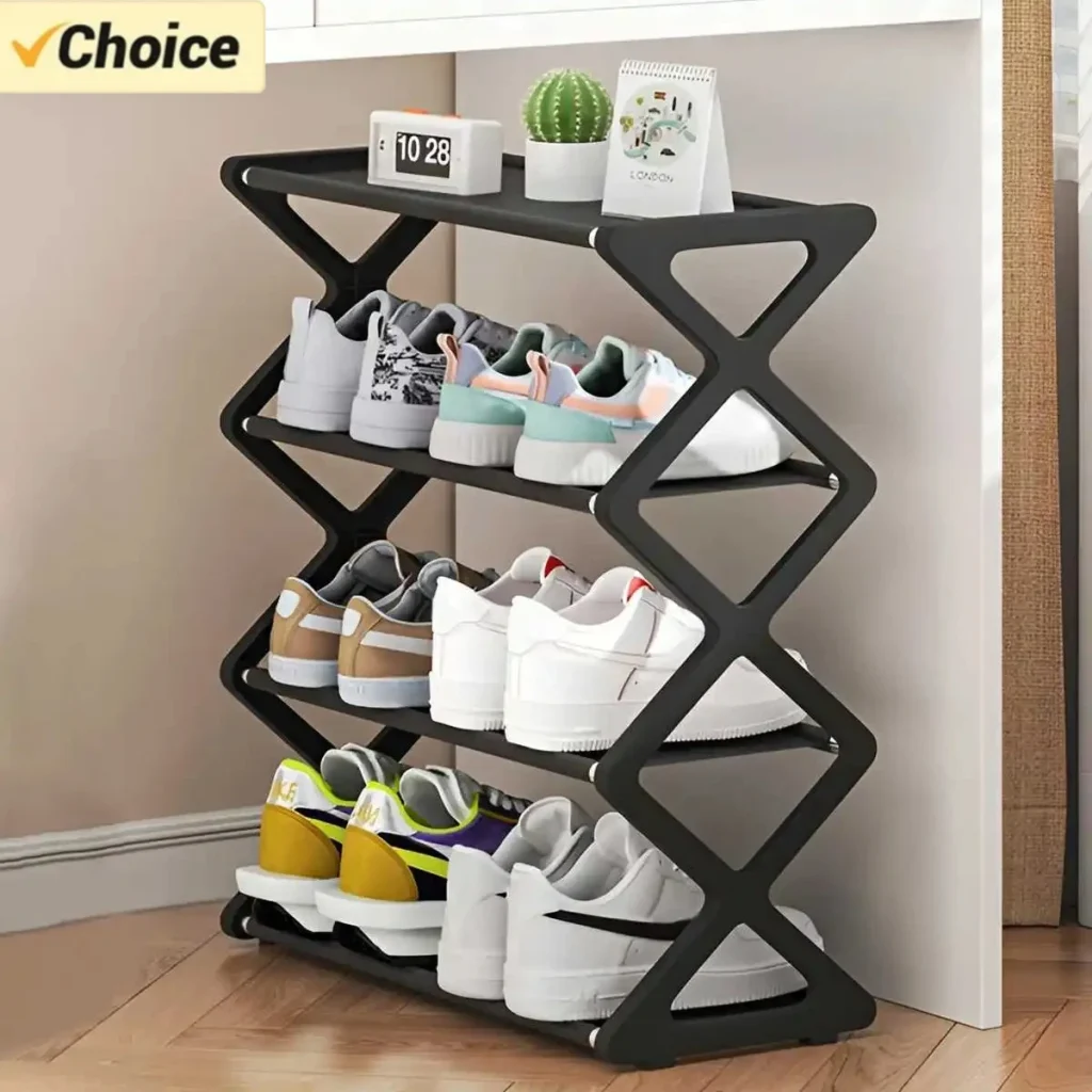 Smart X-Shape Shoe Storage Rack